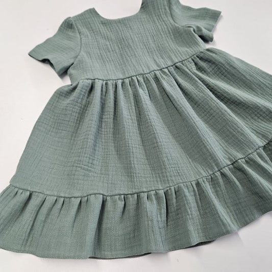 Rochita verde din muselina