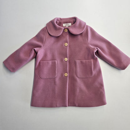 Palton calduros cu blanita