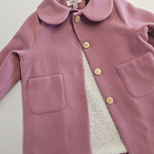 Palton calduros cu blanita