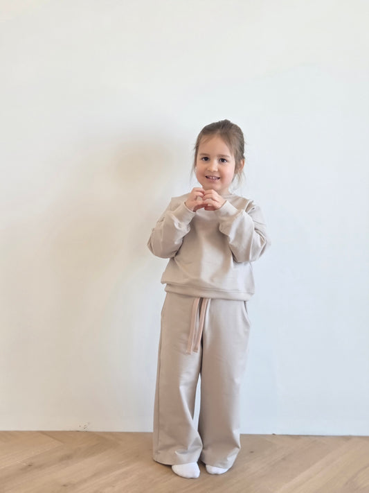 Trening Oversized Beige
