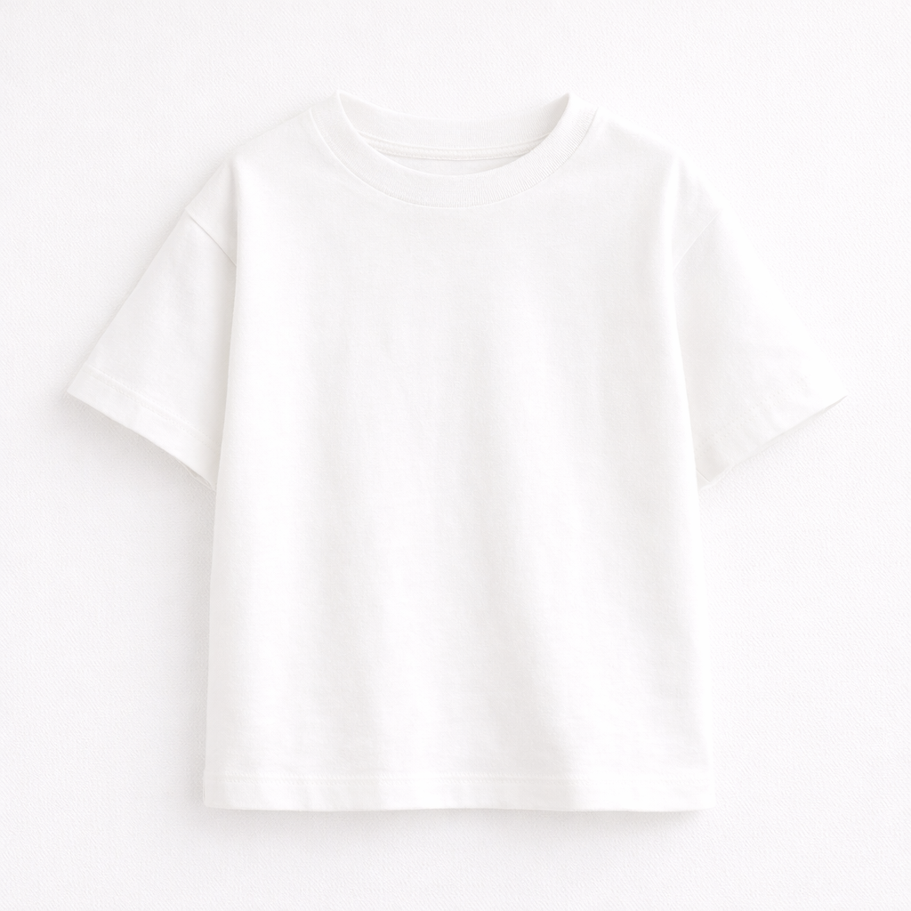 Tricou alb oversize