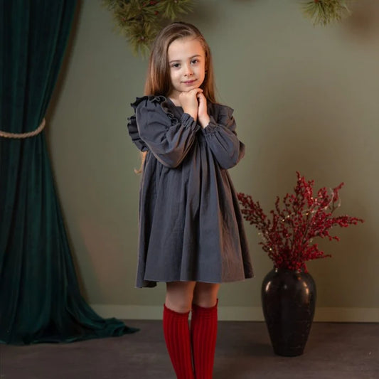 Rochita eleganta cu volanase